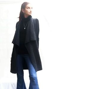 Ralph Lauren Black Label Cashmere Cardigan Duster